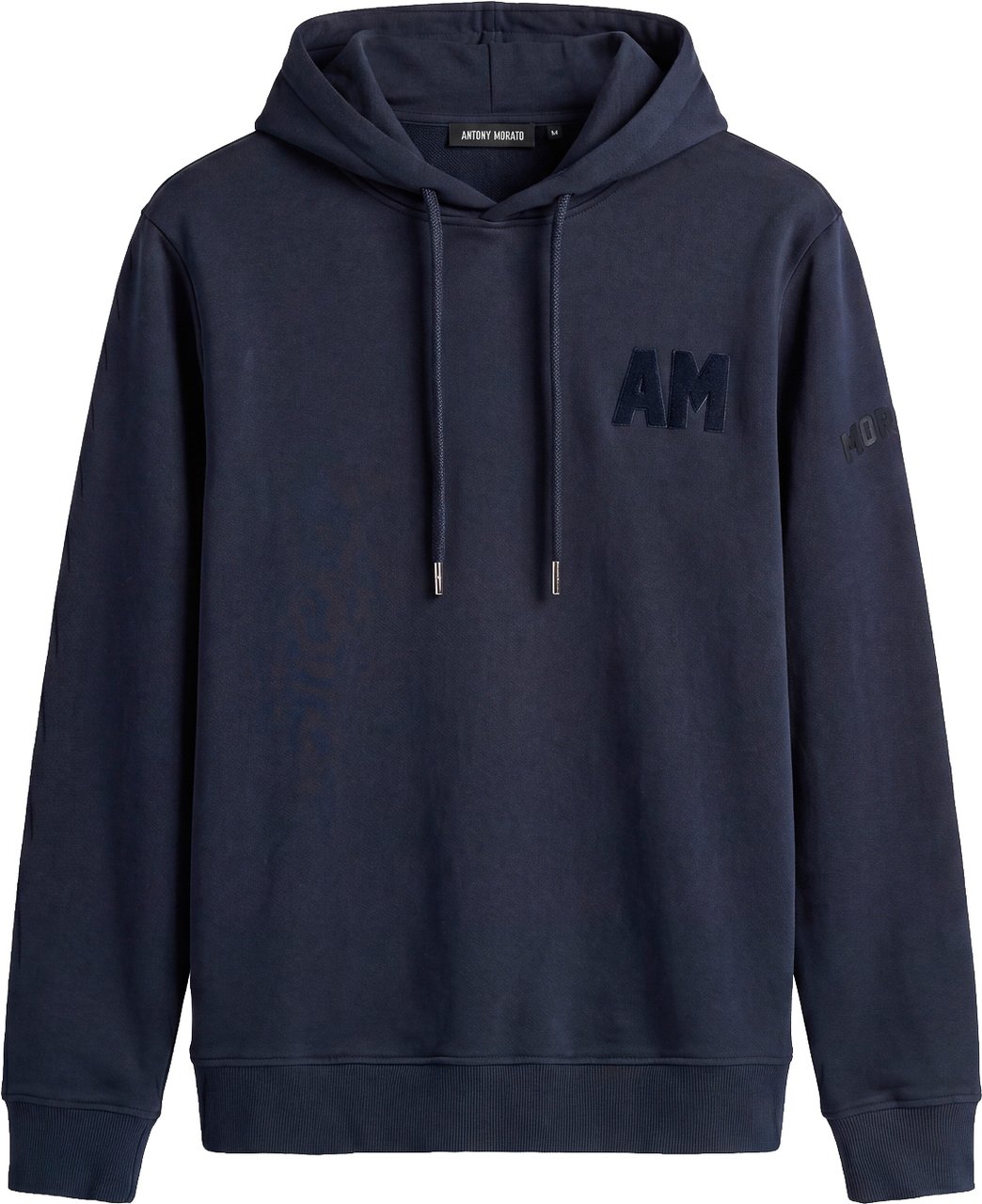 Antony Morato HOODIE RELAXED FIT - EARLY Blauw