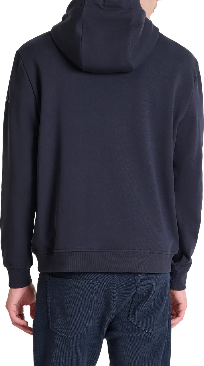 Antony Morato HOODIE RELAXED FIT - EARLY Blauw