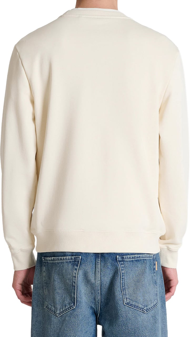 Antony Morato SWEATSHIRT REGULAR FIT EARLY IN INTERLOCK COTTON BLEND FABRIC WITH FOAM LOGO PRINT Divers
