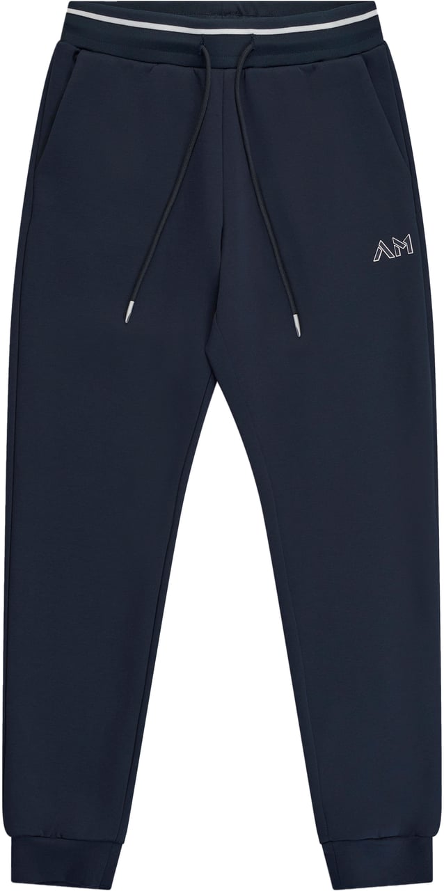Antony Morato PANTALONE FELPA REGULAR FIT IN INTERLOCK COTTON BLEND Blauw
