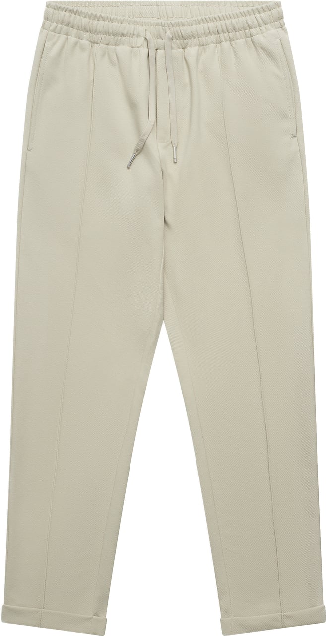 Antony Morato FLEECE TROUSERS CODY REGULAR FIT IN STRETCH TWILL WITH LOGOED BADGE Divers