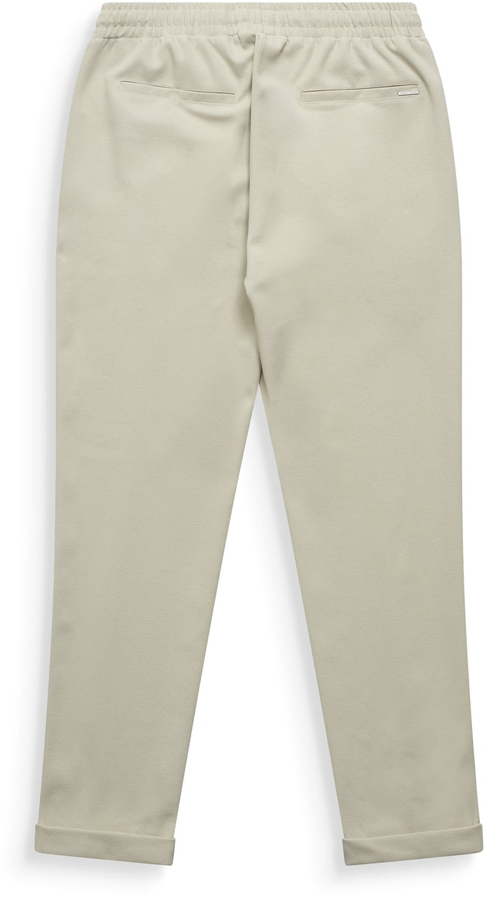 Antony Morato FLEECE TROUSERS CODY REGULAR FIT IN STRETCH TWILL WITH LOGOED BADGE Divers