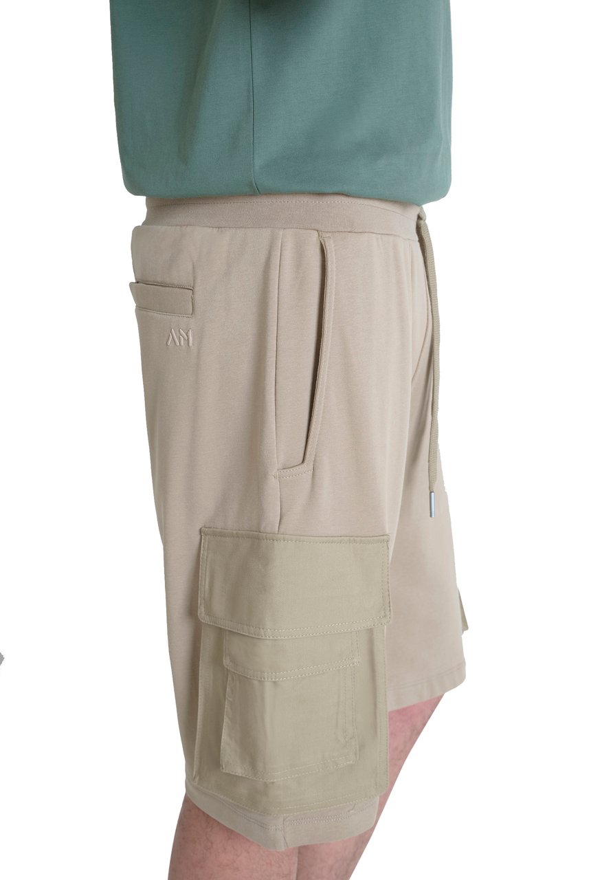 Antony Morato FLEECE SHORTS REGULAR FIT IN SUSTAINABLE COTTON BLEND FABRIC WITH EMBROIDERED LOGO Divers