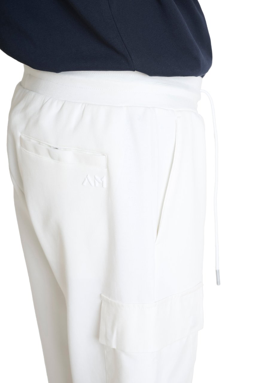 Antony Morato FLEECE SHORTS REGULAR FIT IN INTERLOCK COTTON BLEND FABRIC WITH EMBROIDERED LOGO Beige