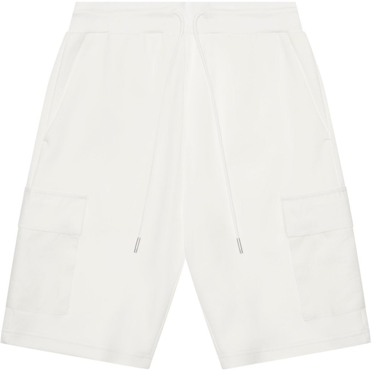 Antony Morato FLEECE SHORTS REGULAR FIT IN INTERLOCK COTTON BLEND FABRIC WITH EMBROIDERED LOGO Beige