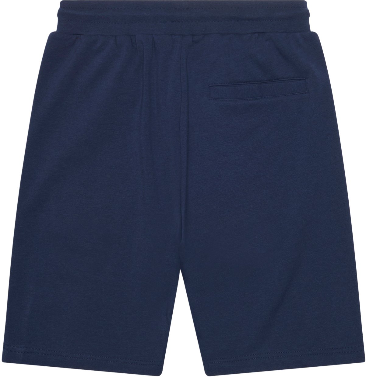 Antony Morato FLEECE SHORTS REGULAR FIT IN SUSTAINABLE COTTON BLEND FABRIC WITH EMBROIDERED LOGO Blauw
