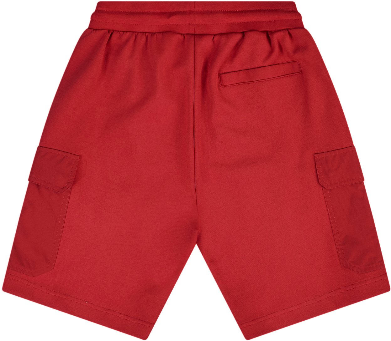 Antony Morato SHORTS REGULAR FIT IN INTERLOCK  WITH RUBBER PLATE ON CONTRAST POCKET Rood