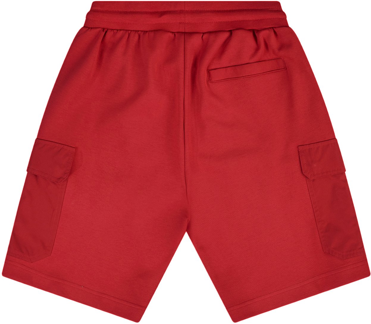 Antony Morato SHORTS REGULAR FIT IN INTERLOCK  WITH RUBBER PLATE ON CONTRAST POCKET Rood