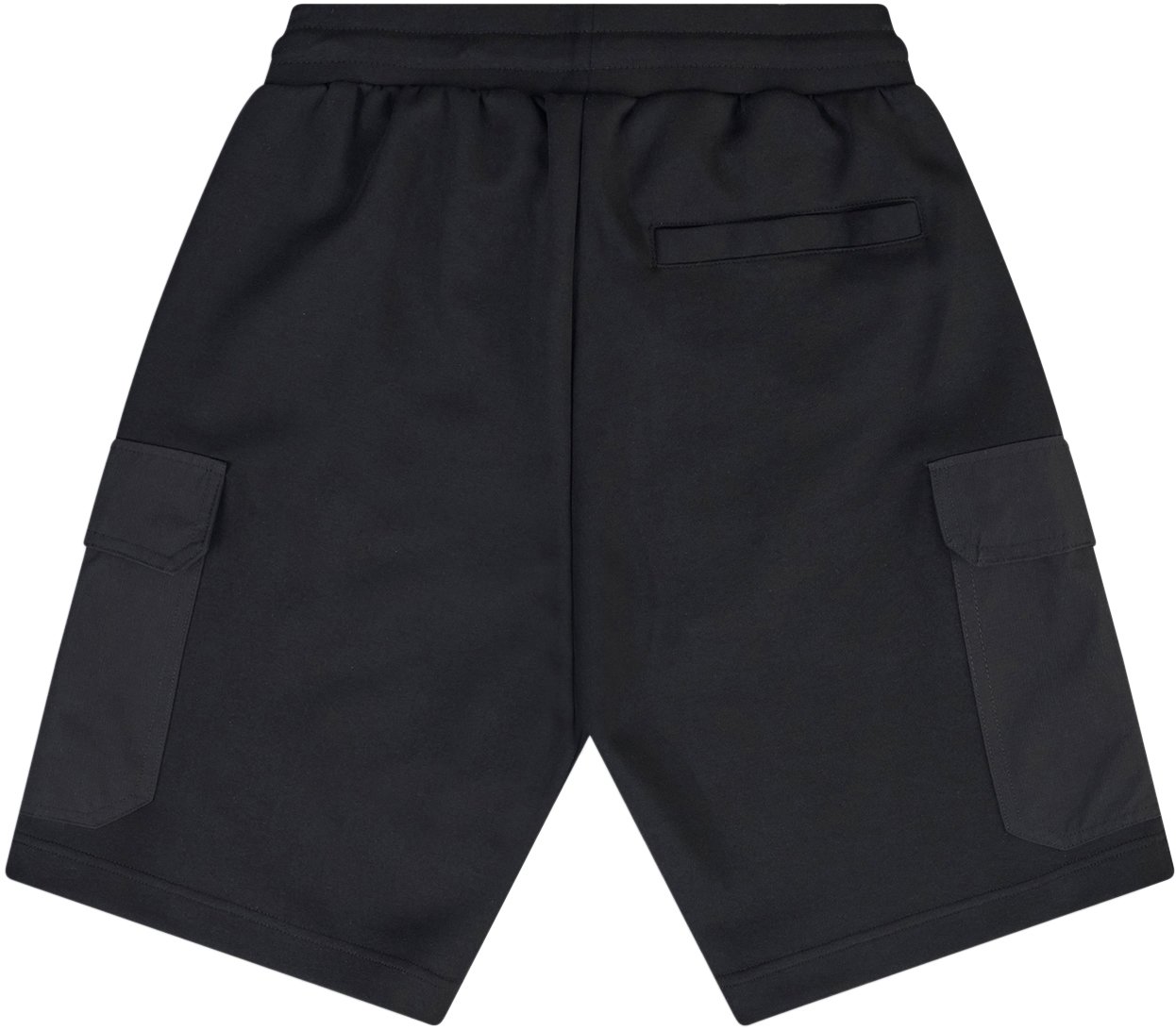 Antony Morato SHORTS REGULAR FIT IN INTERLOCK  WITH RUBBER PLATE ON CONTRAST POCKET Zwart
