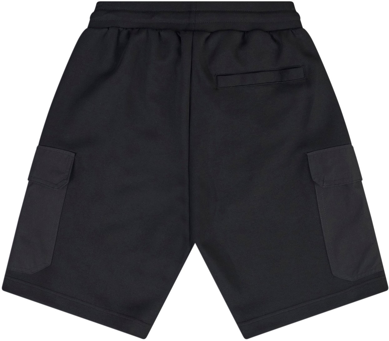 Antony Morato SHORTS REGULAR FIT IN INTERLOCK WITH RUBBER PLATE ON CONTRAST POCKET Zwart