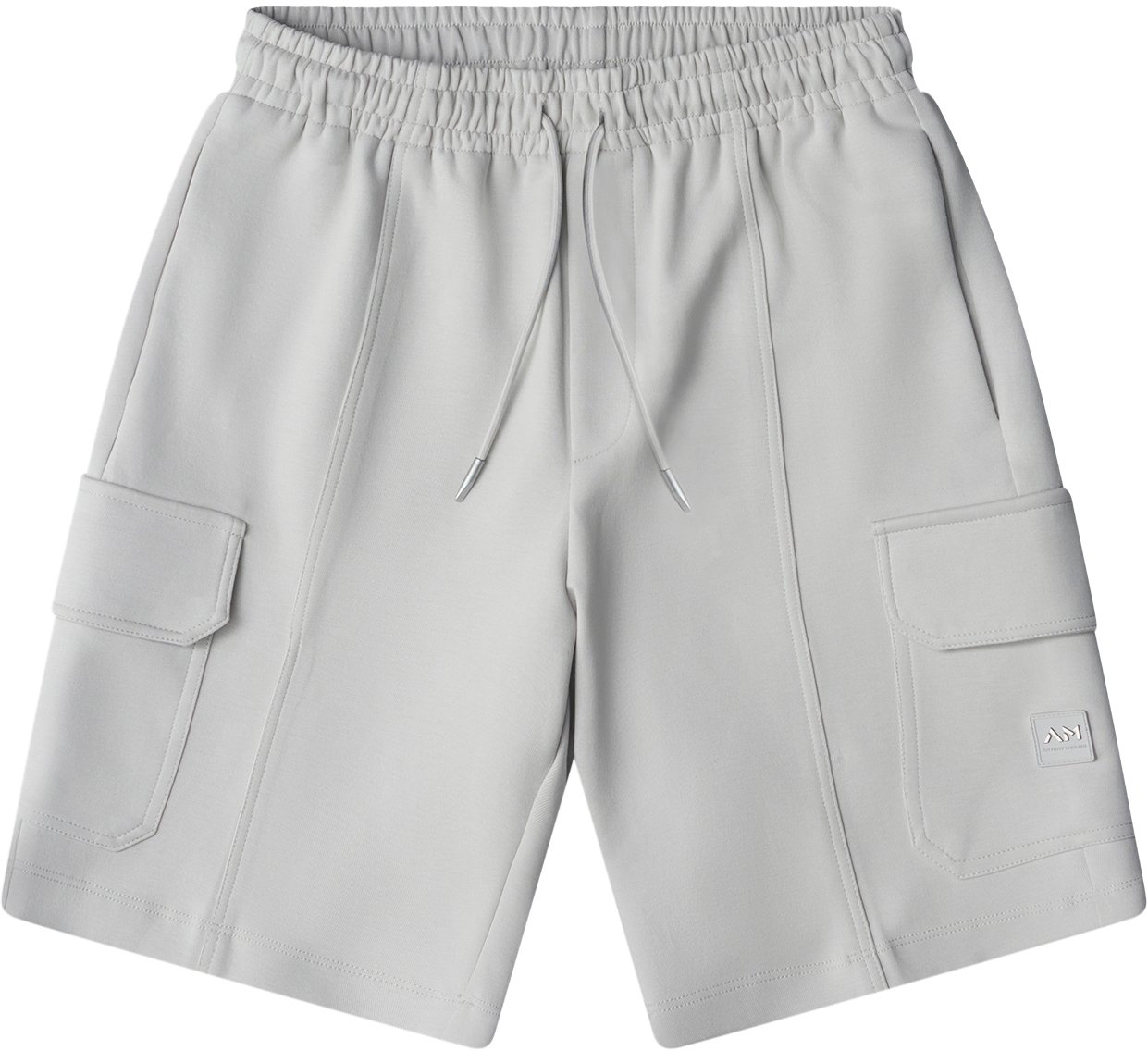 Antony Morato SHORTS REGULAR FIT IN INTERLOCK WITH PATCH WITH LOGO Wit
