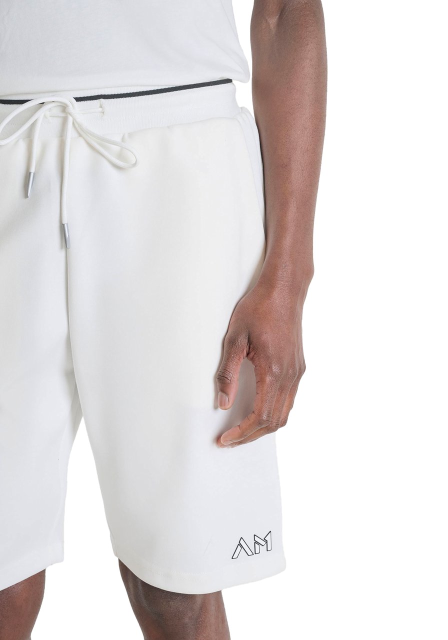 Antony Morato SHORT FELPA REGULAR FIT IN INTERLOCK Beige