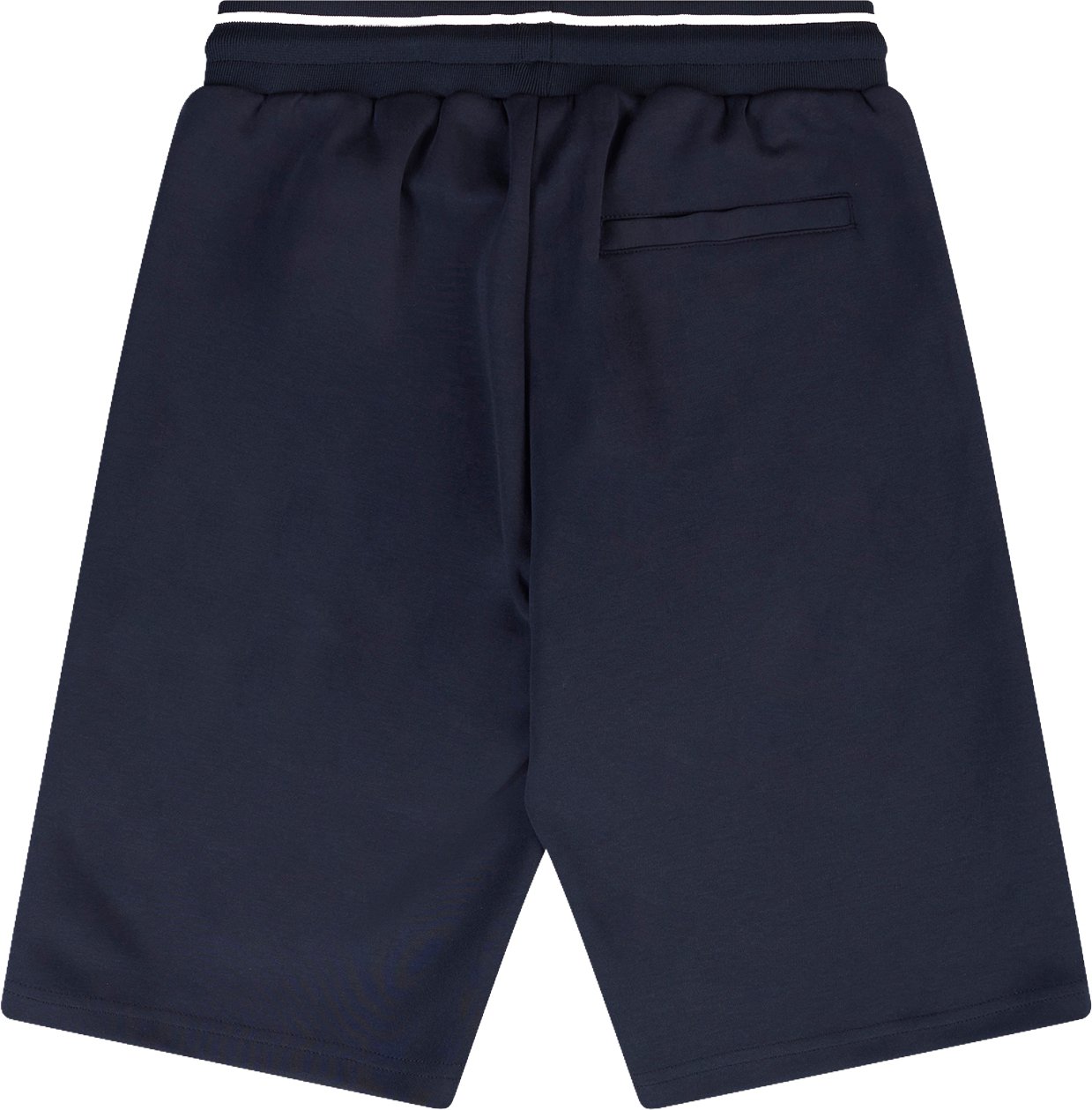 Antony Morato SHORT FELPA REGULAR FIT IN INTERLOCK COTTON BLEND Blauw
