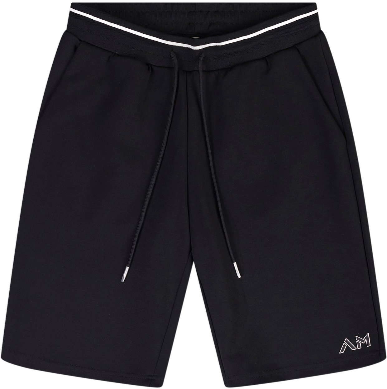 Antony Morato SHORT FELPA REGULAR FIT IN INTERLOCK Zwart