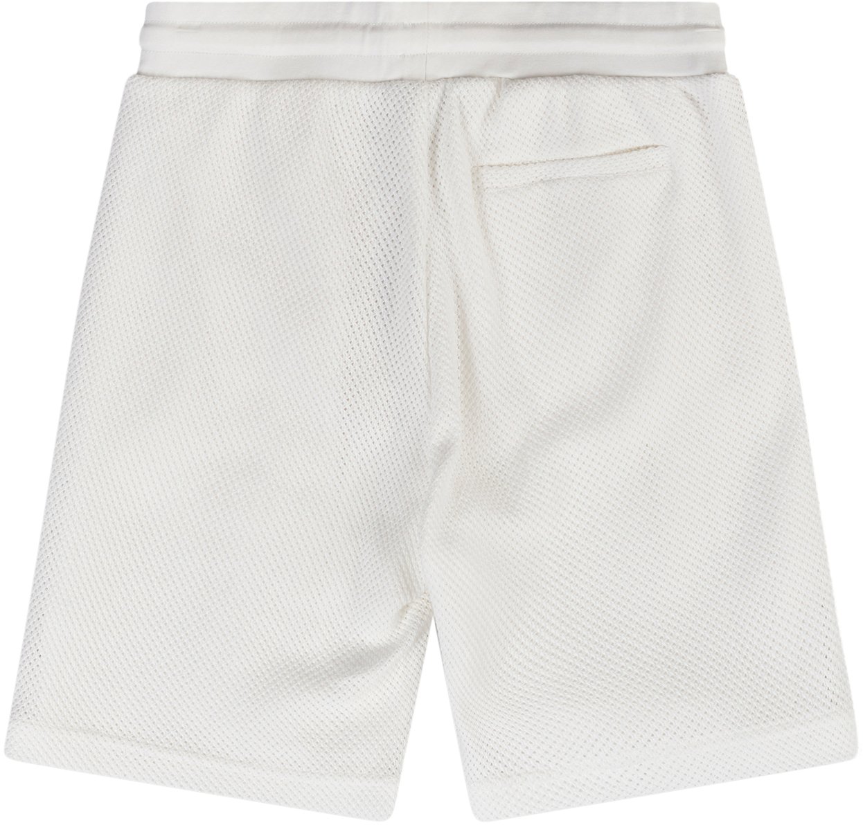 Antony Morato SHORTS REGULAR FIR IN  JAQUARD FABRIC WITH LOGO PATCH ON LEG Beige