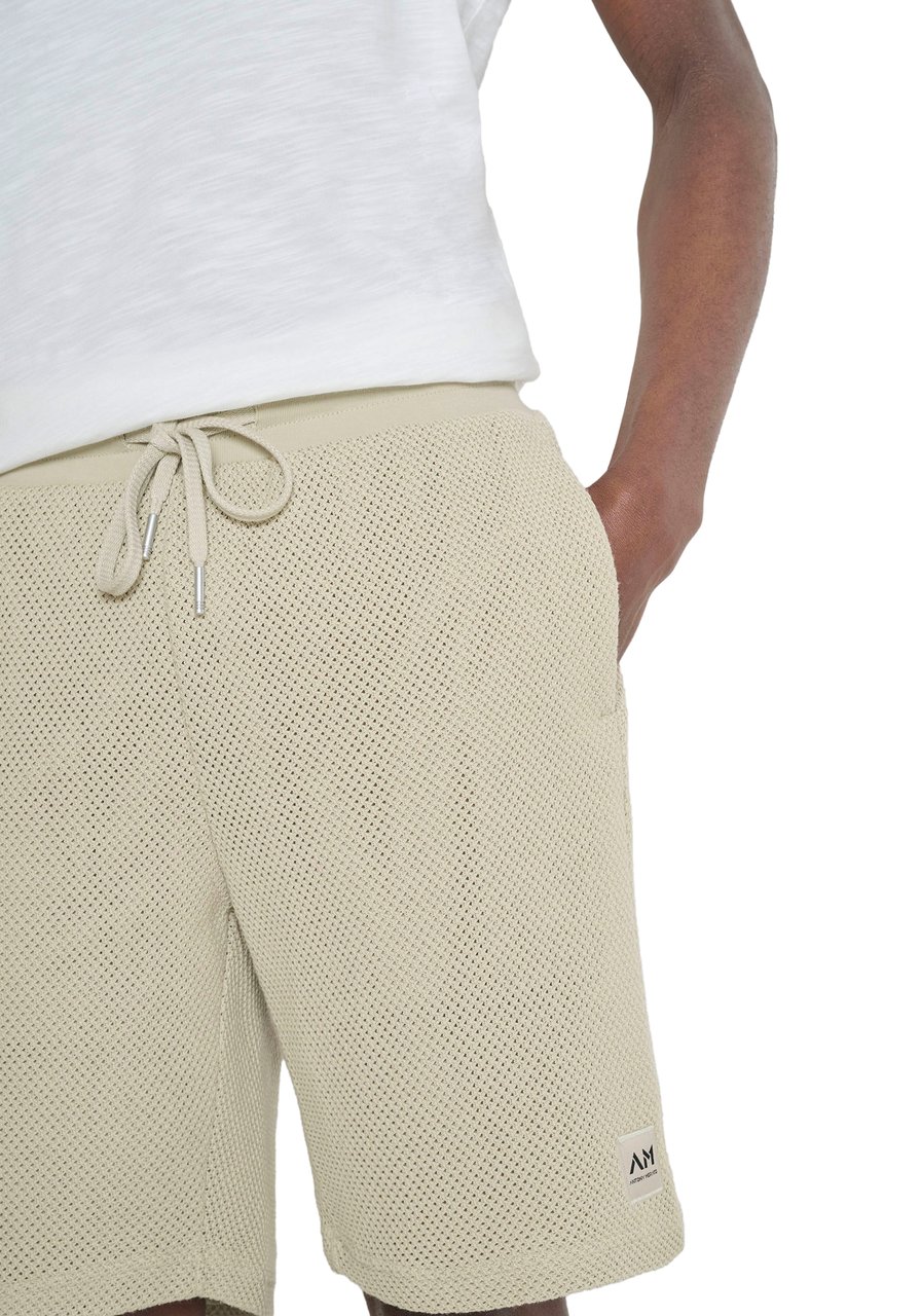 Antony Morato SHORTS REGULAR FIR IN JAQUARD FABRIC WITH LOGO PATCH ON LEG Divers