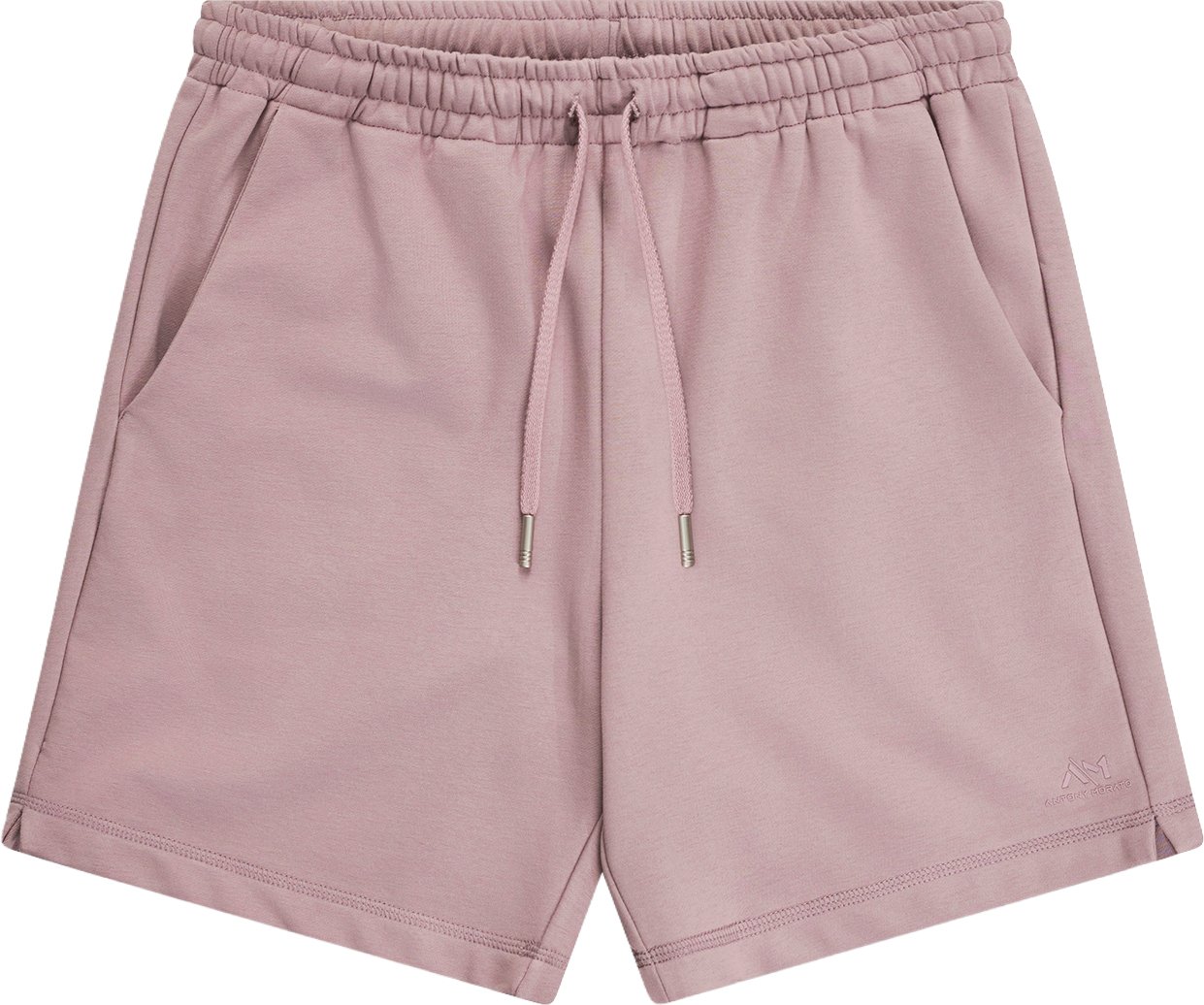 Antony Morato SHORTS REGULAR FIT IN SOFT FLEECE WITH FOAM LOGO PRINT FABRIC Roze