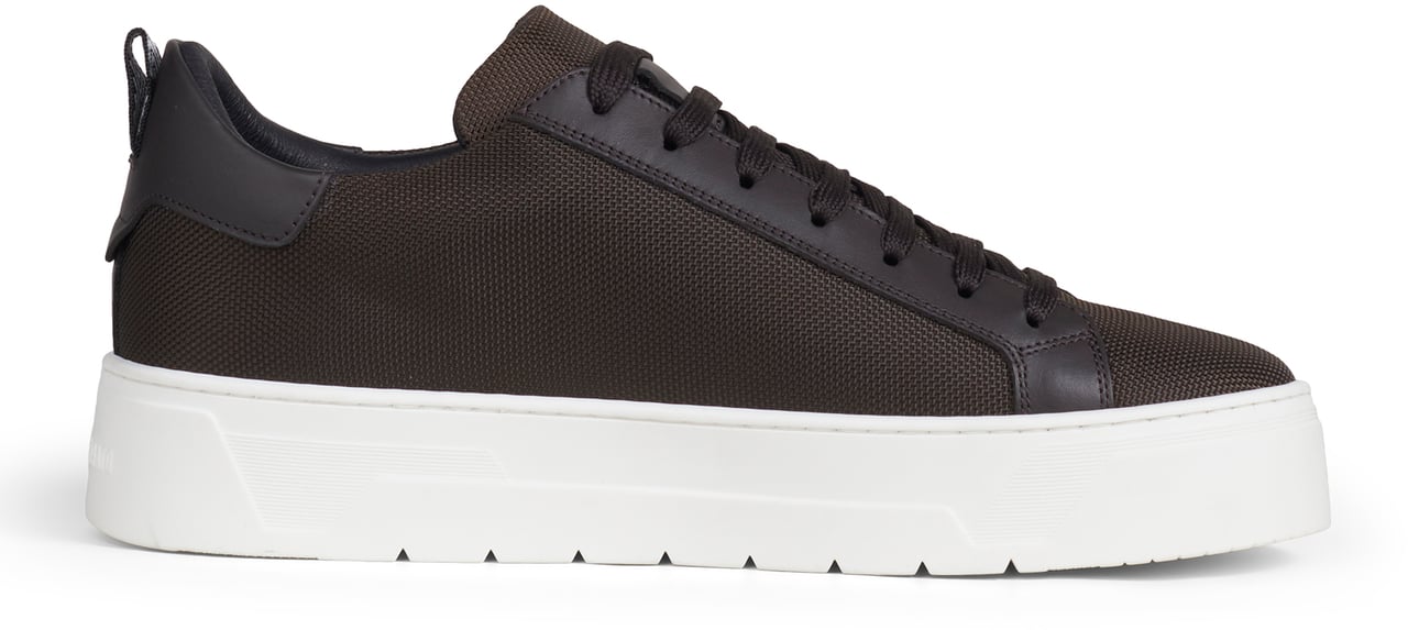 Antony Morato SNEAKER METAL BOLD IN NYLON E CUOIO RIVESTITO Bruin