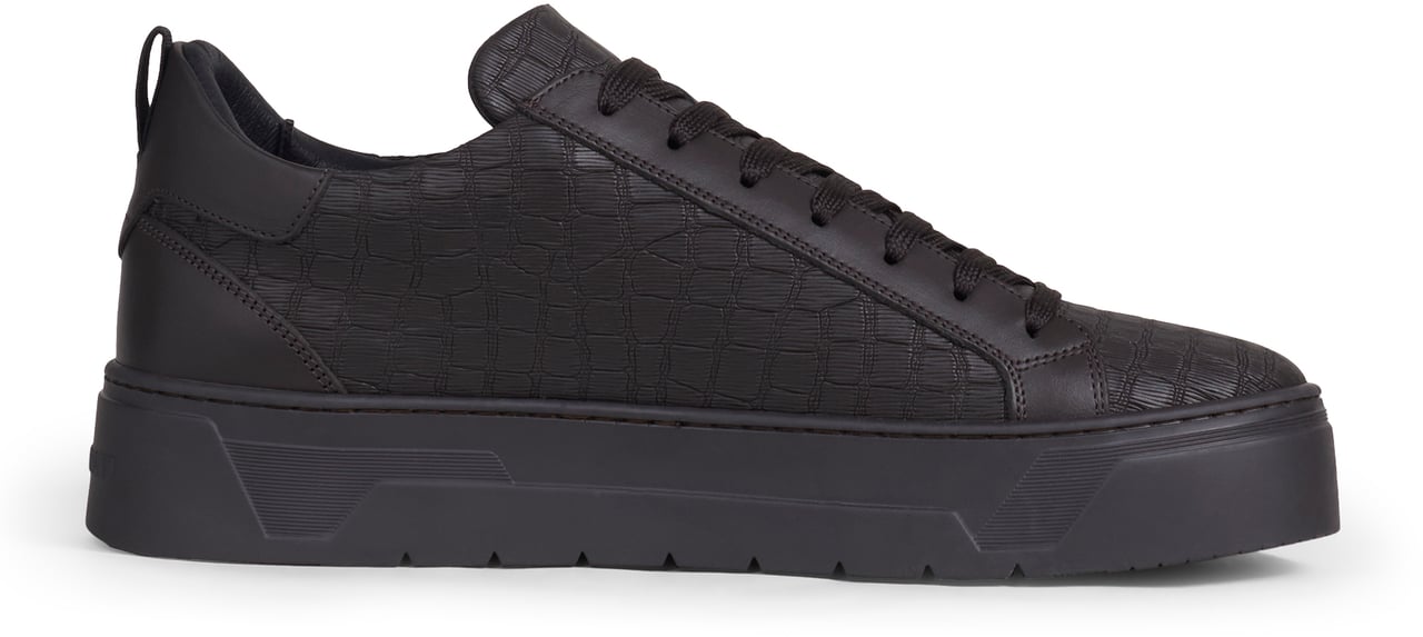 Antony Morato SNEAKER METAL BOLD ANIMAL IN CUOIO RIVESTITO Bruin