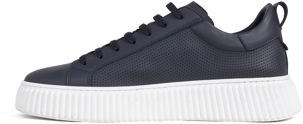 Antony Morato SNEAKER SOFT HOPPER UNLINED.PLATFORM SOLE WITH 3D CORDON MOTIF Blauw