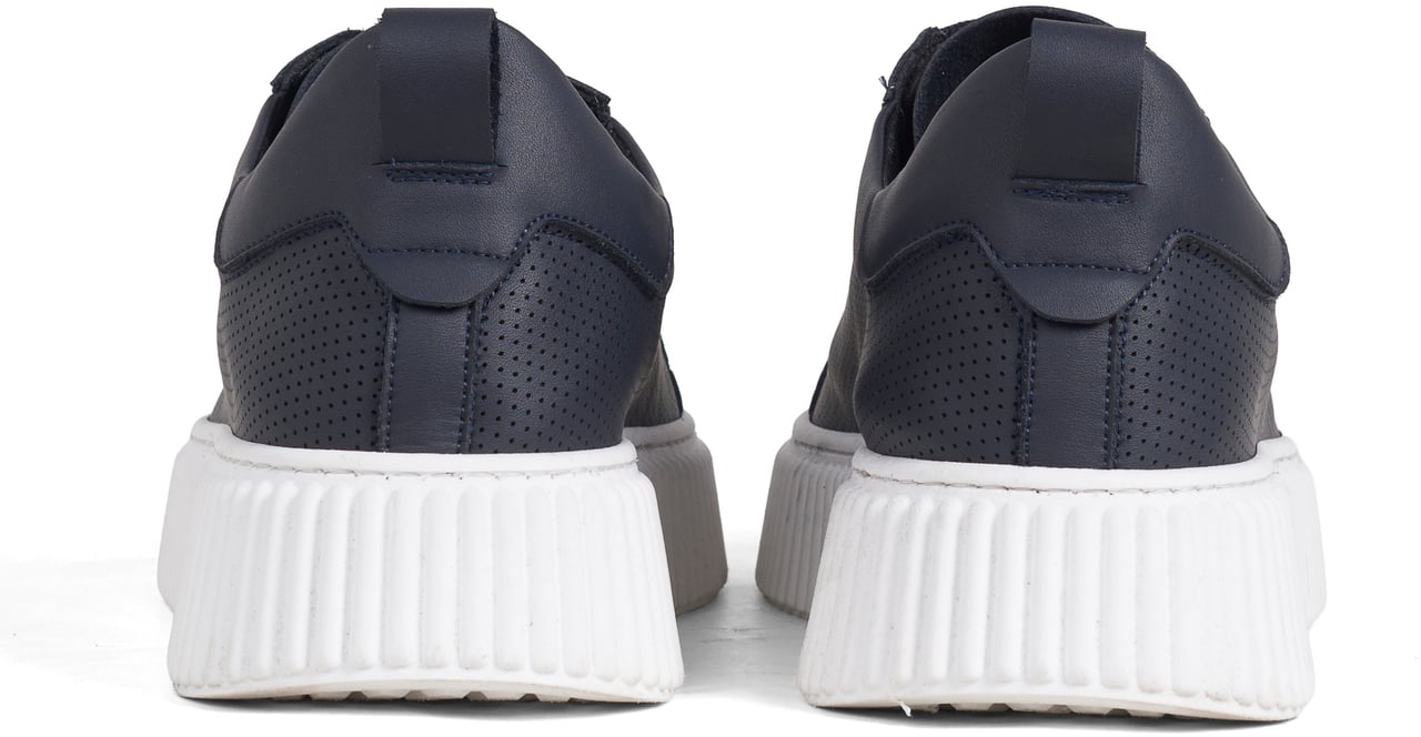 Antony Morato SNEAKER SOFT HOPPER UNLINED.PLATFORM SOLE WITH 3D CORDON MOTIF Blauw