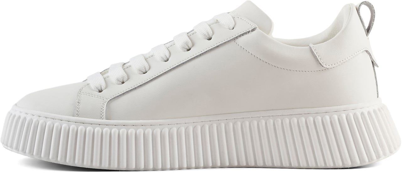 Antony Morato SNEAKER HOPPER IN COATED LEATHER.PLATFORM SOLE WITH 3D CORDON MOTIF Wit