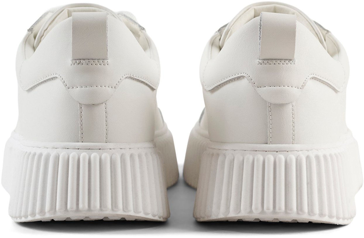 Antony Morato SNEAKER HOPPER IN COATED LEATHER.PLATFORM SOLE WITH 3D CORDON MOTIF Wit