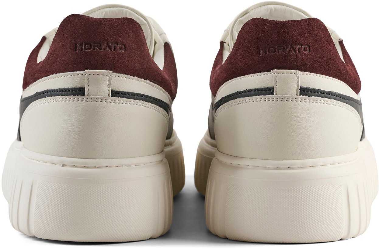 Antony Morato SNEAKER HOLT MIX IN COATED LEATHER.CONTRAST STREAK ON SIDE.INJECTION LIGHT EVA SOLE Rood