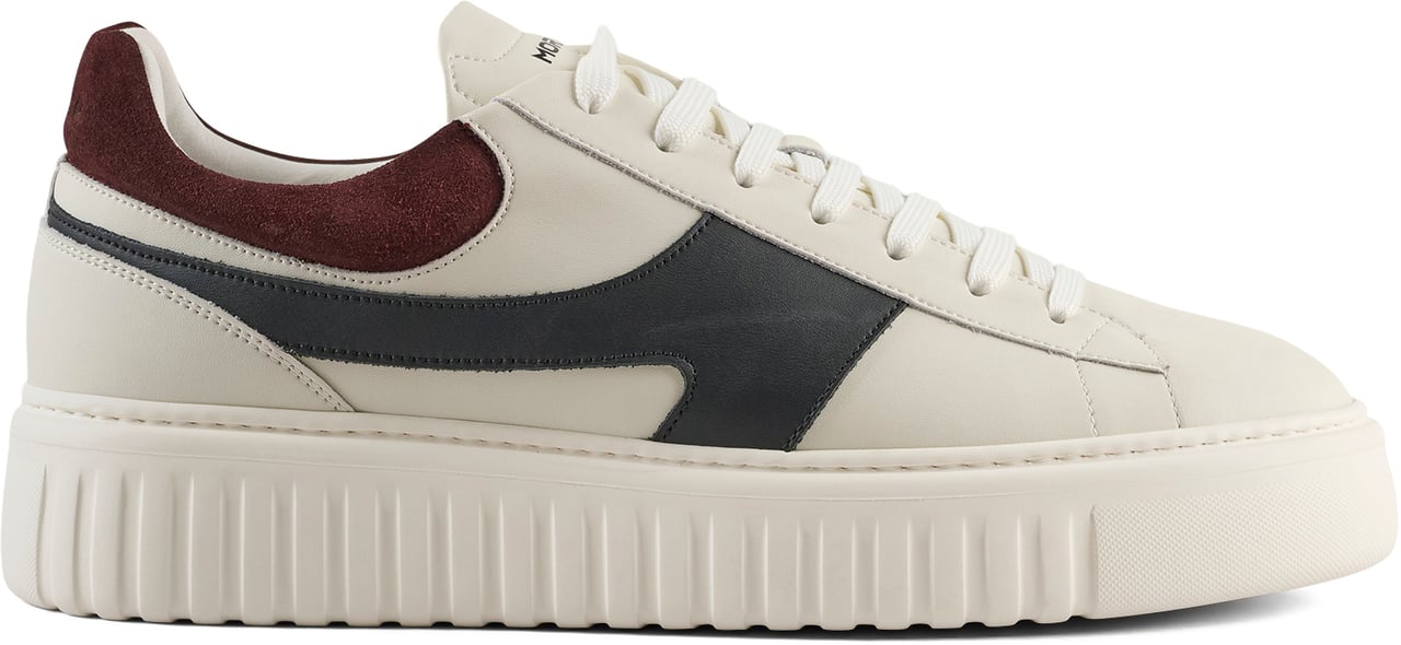 Antony Morato SNEAKER HOLT MIX IN COATED LEATHER.CONTRAST STREAK ON SIDE.INJECTION LIGHT EVA SOLE Rood