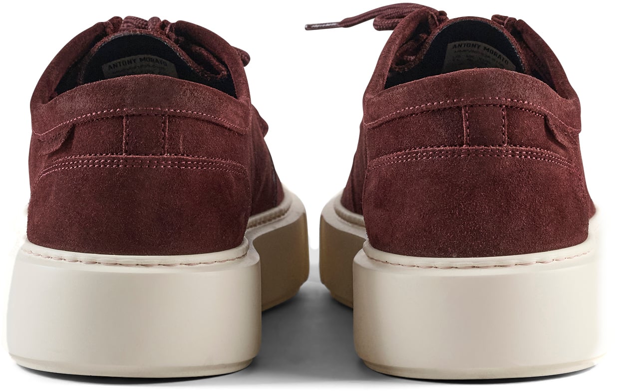 Antony Morato LOAFER LACED UP NICHOLAS IN SUEDE.LIGHT EVA SOLE Rood
