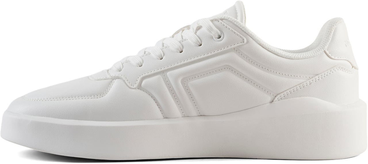 Antony Morato SNEAKER FABIAN.UPPER QUILTED AND EMBOSSED.3D LOGO RIVET.LIGHT EVA SOLE Wit