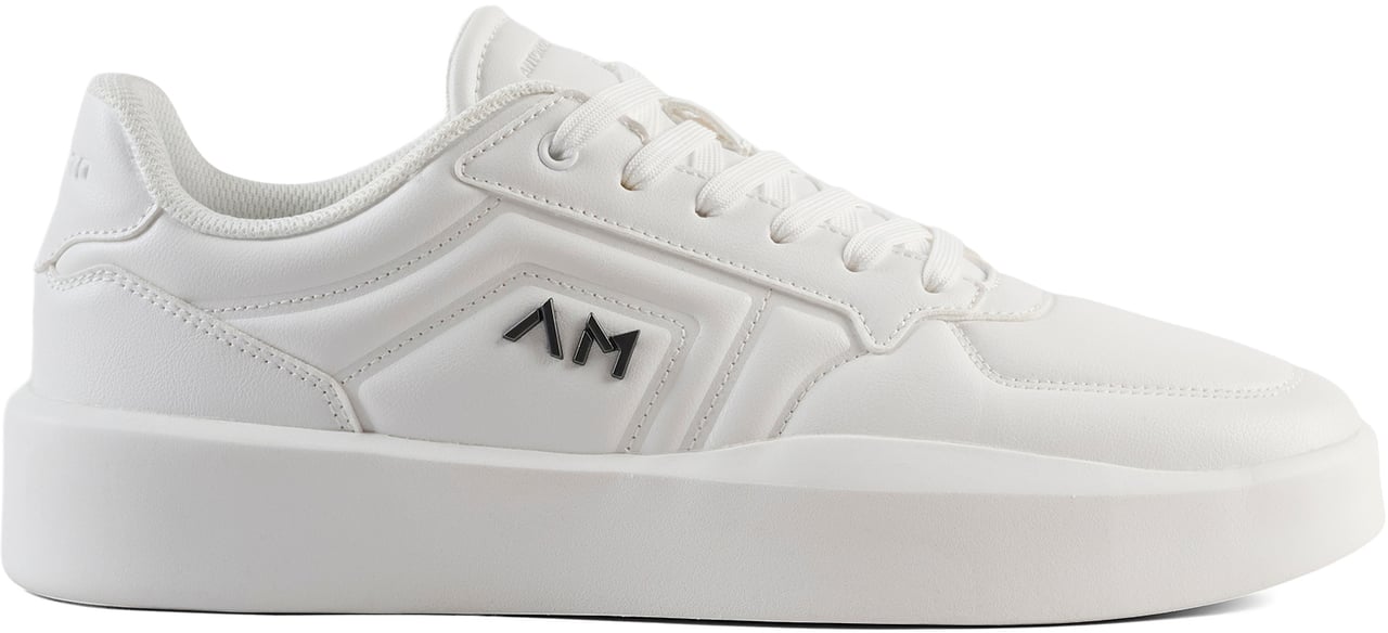 Antony Morato SNEAKER FABIAN.UPPER QUILTED AND EMBOSSED.3D LOGO RIVET.LIGHT EVA SOLE Wit