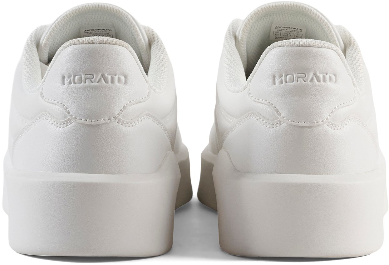 Antony Morato SNEAKER FABIAN.UPPER QUILTED AND EMBOSSED.3D LOGO RIVET.LIGHT EVA SOLE Wit