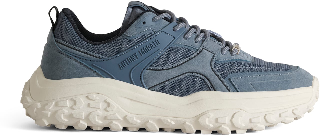 Antony Morato SNEAKER ALAIN.3D LOGO ACCENTS.LIGHT CHUNKY SOLE Blauw