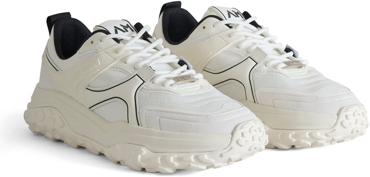 Antony Morato SNEAKER ALAIN.3D LOGO ACCENTS.LIGHT CHUNKY SOLE Wit