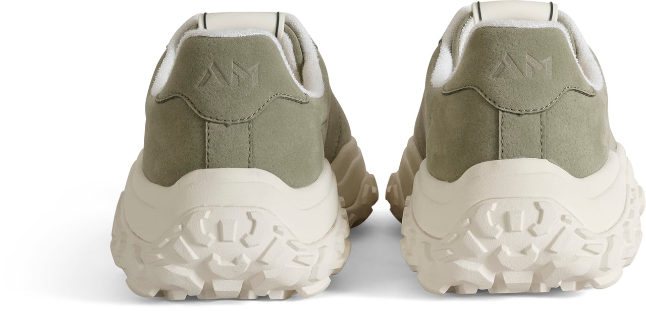 Antony Morato SNEAKER AYRTON IN FAUX LEATHER.LOGO ACCENTS ON UPPER AND ON METAL LOOP.LIGHT CHUNKY SOLE Groen