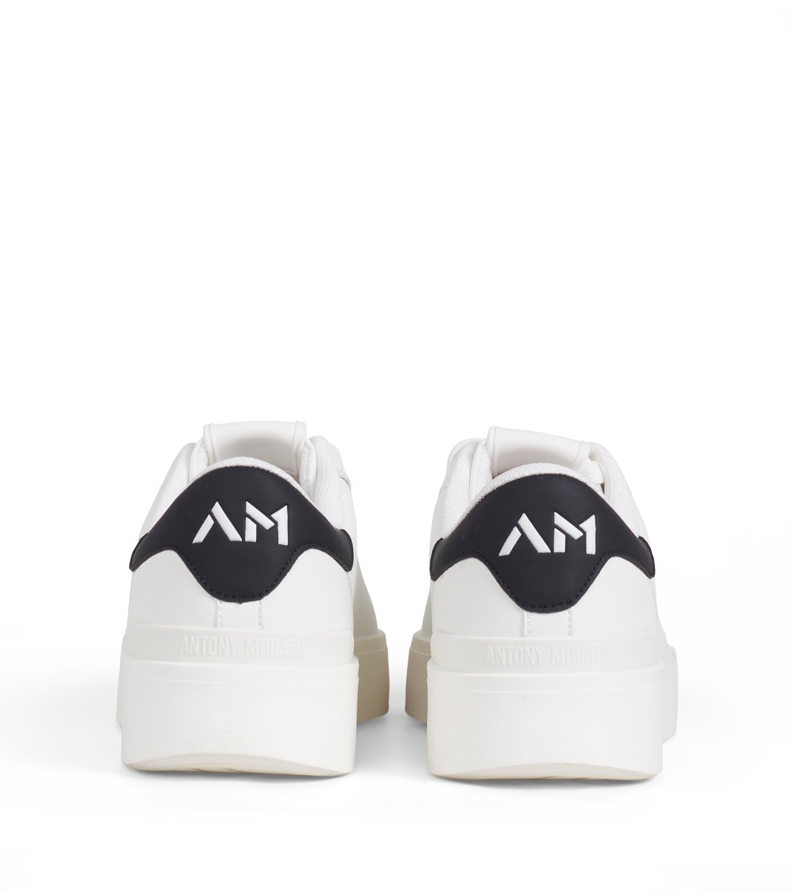 Antony Morato SNEAKER TRAVIS IN FAUX LEATHER.LOGO ACCENTS ON UPPER.FLAT CUPSOLE Wit