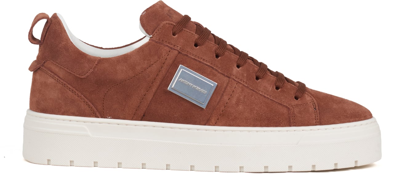 Antony Morato SNEAKER METAL MOOSE IN SUEDE.3D LOGO METAL PLATE.PLATFORM SOLE Divers