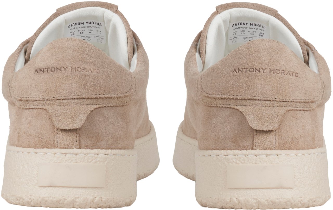 Antony Morato SNEAKER BAKER IN SUEDE.3D LOGO METAL PLATE.CREPE SOLE Divers
