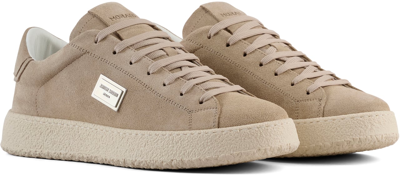 Antony Morato SNEAKER BAKER IN SUEDE.3D LOGO METAL PLATE.CREPE SOLE Divers