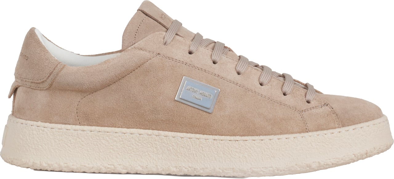 Antony Morato SNEAKER BAKER IN SUEDE.3D LOGO METAL PLATE.CREPE SOLE Divers