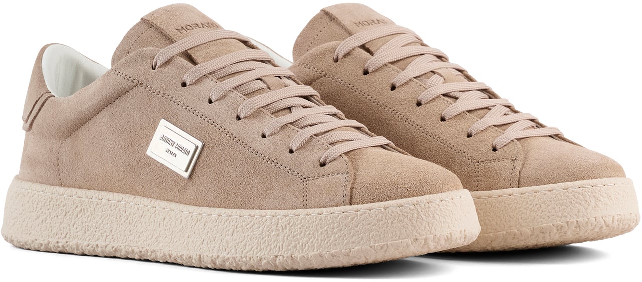 Antony Morato SNEAKER BAKER IN SUEDE.3D LOGO METAL PLATE.CREPE SOLE Divers