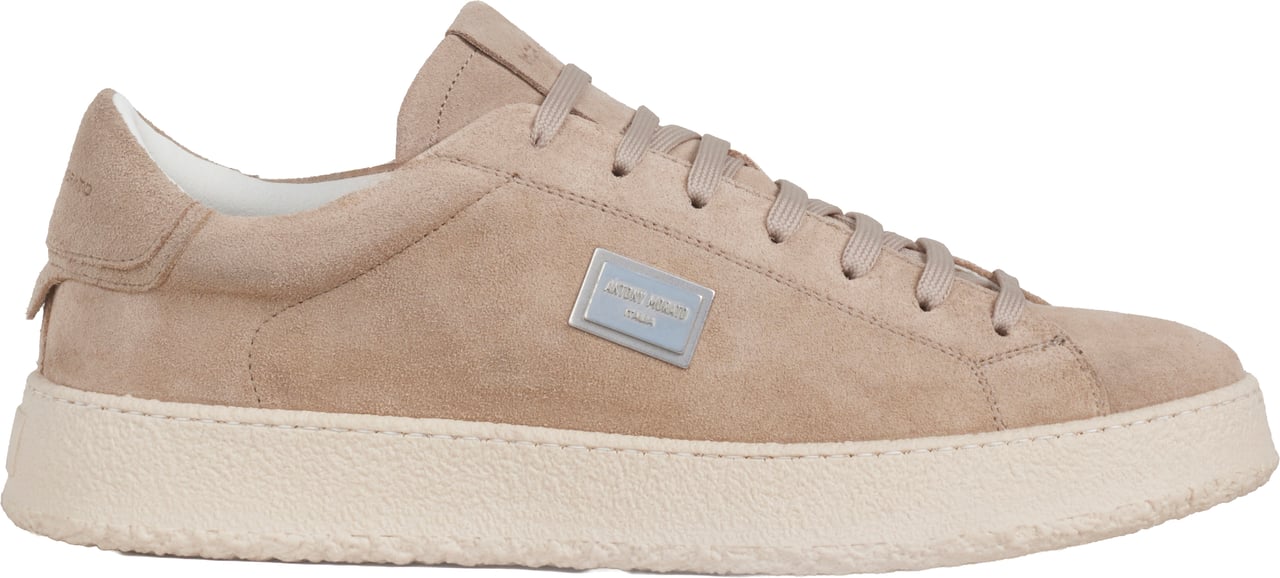Antony Morato SNEAKER BAKER IN SUEDE.3D LOGO METAL PLATE.CREPE SOLE Divers