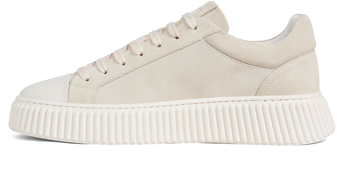 Antony Morato SNEAKER HOPPER IN SUEDE AND CONTRAST LEATHER TOE.PLATFORM SOLE WITH 3D CORDON MOTIF.MATCH SPARE LACE Wit