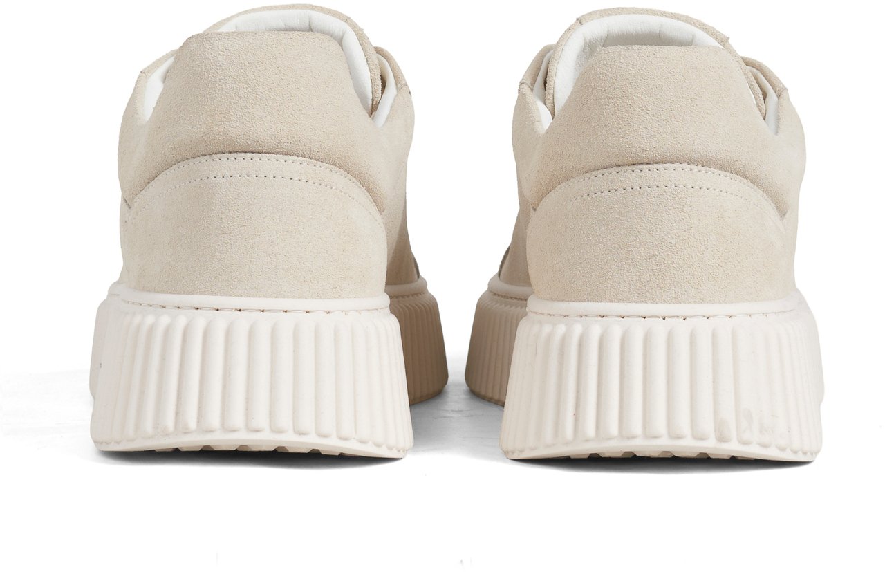 Antony Morato SNEAKER HOPPER IN SUEDE AND CONTRAST LEATHER TOE.PLATFORM SOLE WITH 3D CORDON MOTIF.MATCH SPARE LACE Wit