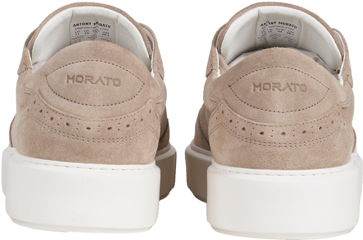 Antony Morato SNEAKER POWELL IN SUEDE.BROGUE DETAILS.METAL LOOP DETACHABLE.LIGHT EVA SOLE Divers