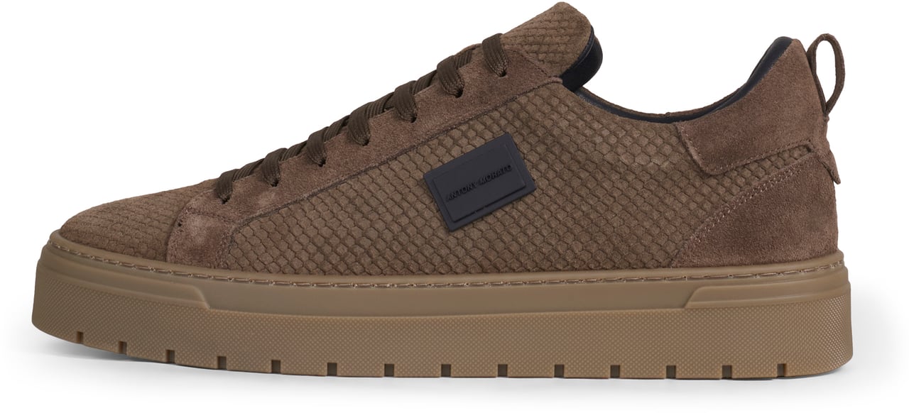 Antony Morato SNEAKER METAL BOLD ANIMAL IN CAMOSCIO Bruin