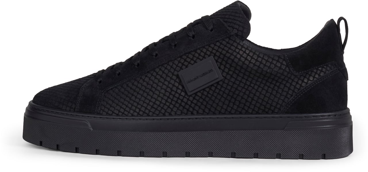 Antony Morato SNEAKER METAL BOLD ANIMAL IN CAMOSCIO Zwart
