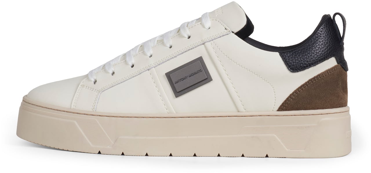 Antony Morato SNEAKER METAL MOOSE IN CUOIO RIVESTITO E CAMOSCIO Beige