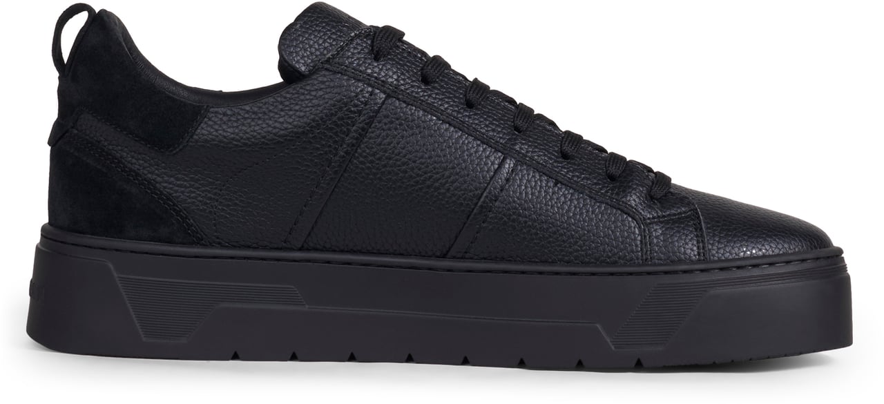 Antony Morato SNEAKER METAL MOOSE IN CUOIO RIVESTITO Zwart